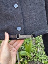Chanel Black Tweed Jacket &