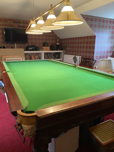 Snooker table together - snooker,