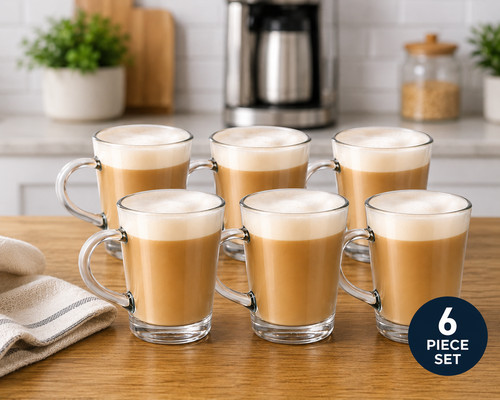 Set latte glasses - set,