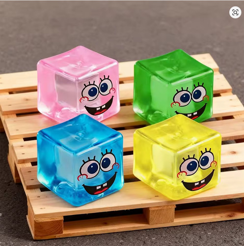 Spongebob cube stress ball - spongebob,