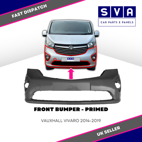 Front bumper primed - -, vauxhall