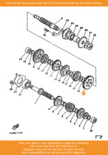 YAMAHA Gear, 2nd Wheel (29t)