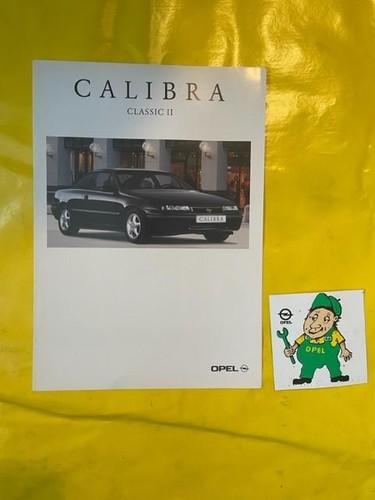 Brochure opel calibra - opel,