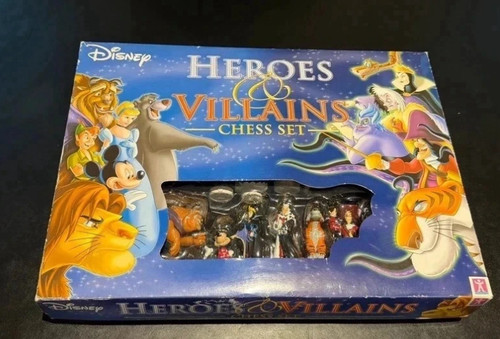 Disney heroes villains chess - disney,