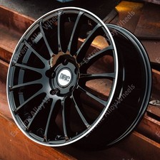19" Black Rapide Alloy Wheels Fits Mazda Rx7 Rx8 Mitsubishi Gto 3000 gt 5x114 Wr