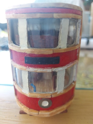Vintage scratch built tram - scratch,