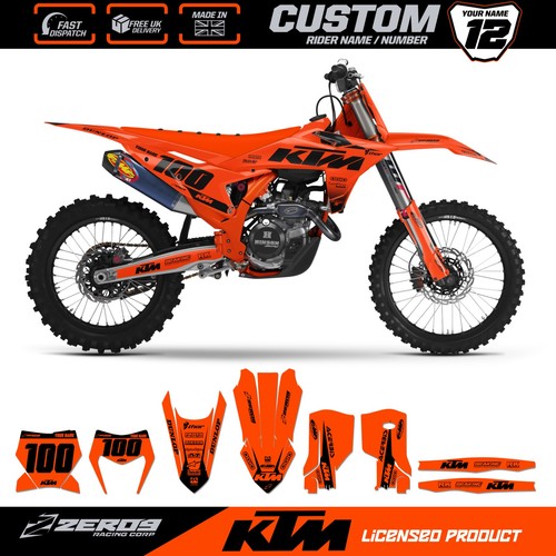 Ktm motocross graphics - ktm, custom