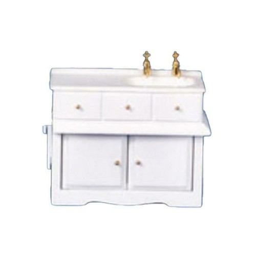 Dolls house white - white, wood
