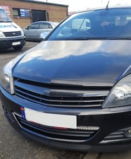 Slatted badgeless car grill grille for 3 door Vauxhall Opel Astra H mk5 5