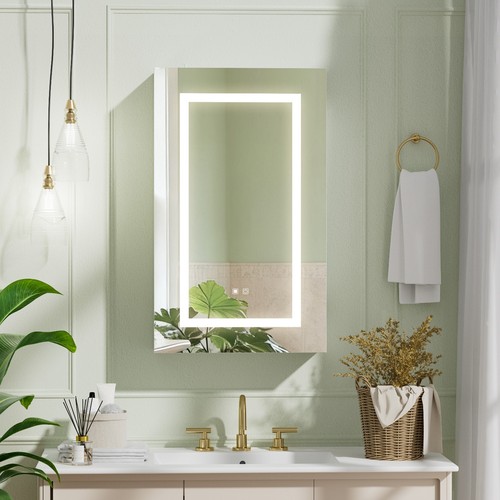 Led bathroom mirror cabinet - mirror,