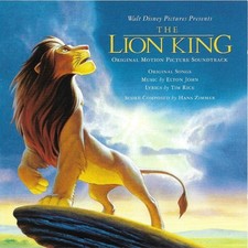 The Lion King (Original Motion Picture Soundtrack) CD JR3 No Case Disney