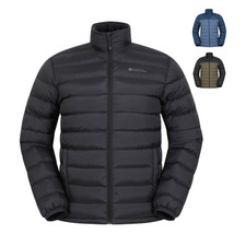 Mountain Warehouse Mens Padded Jacket Water Resistant Puffer Winter Warm Coats