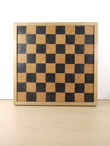 Vintage leather patches chess - vintage,