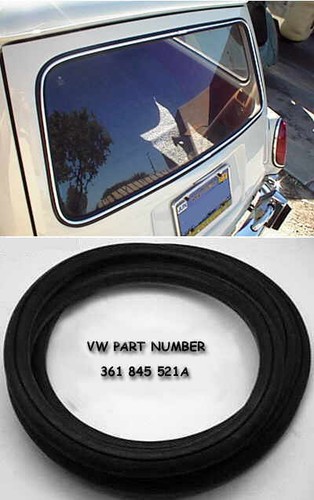 Type rear window seal - vw,