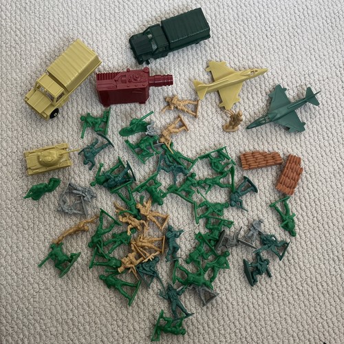 Toy soldiers figures tank - toy,