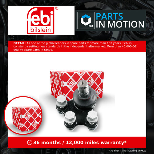 Ball joint lower 38025 febi - joint,