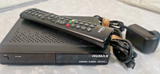 Humax Freesat Satellite Receiver/Remote /PSU/HDMI - Black (Model IR-FREE HD )