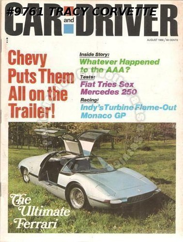 August 1968 car and - 1968,