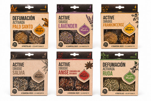 Smoke cleanse charcoal disk - cleanse,