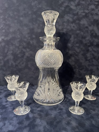 Edinburgh crystal thistle - crystal,