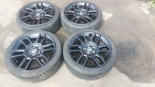 GENUINE 19 ALLOY WHEELS LOAD RATED VW TRANSPORTER T5 T6 235 40 19 TYRES 5 X 120