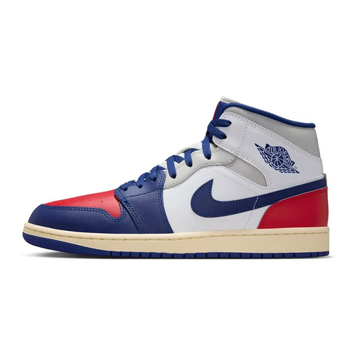 Nike air jordan mid - mid, white