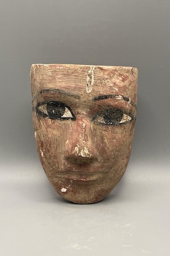 Vintage egyptian wood mummy - vintage,