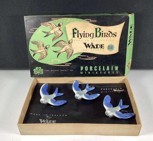 Wade porcelain miniatures box - wade,
