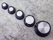 Black fluted Silver Inlay Pot