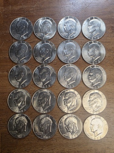Eisenhower dollar coin lot - coin,