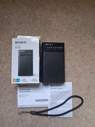 Sony portable radio - portable,