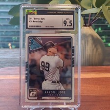 2017 Panini Donruss Optic AARON JUDGE #38 RC Rookie Yankees BGS 9.5 JMP1