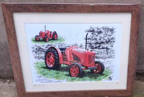 Framed picture print - a4,