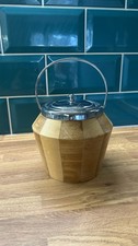 Vintage Wooden Ice Bucket With