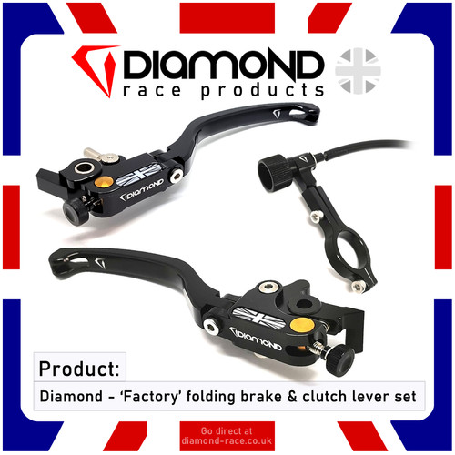 Diamond folding brake clutch - diamond,