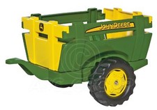 Rolly Toys - John Deere Green Farm Trailer Slat Design for Rolly Pedal Tractors