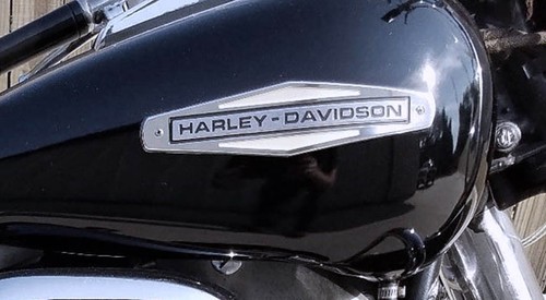 Style gas tank emblems with - gas,
