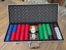 500 Piece numbered Chip Set