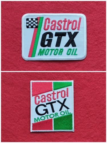 Castrol gtx patch pair sew - patch, /