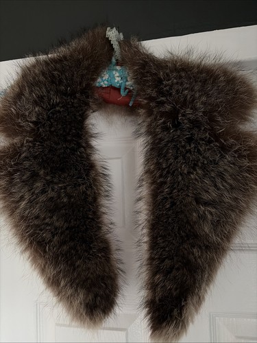 Vintage fur stole collar - vintage,