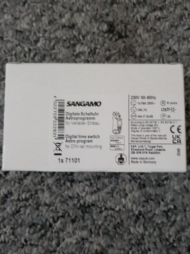 Sangamo digital timeswitch - sangamo,