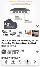 YAWN Air Bed Self-inflating