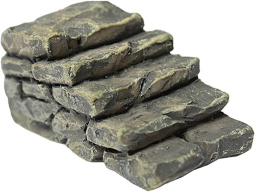 Mini resin bridge stair stone - resin,