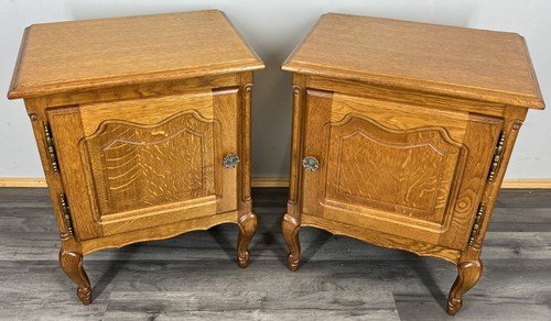 Pair bedside tables - of,