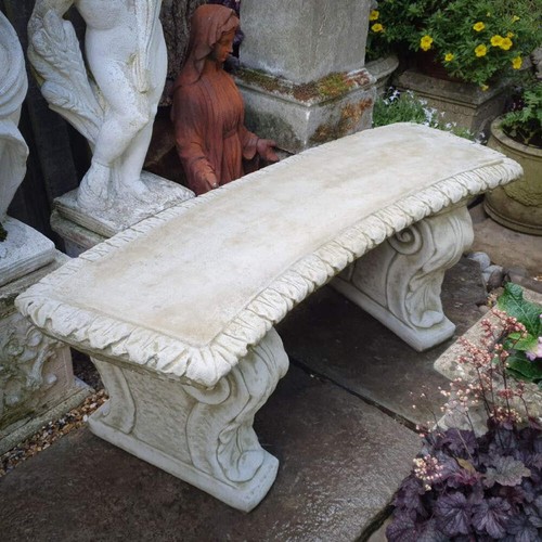 Stone cast florentine design - stone,