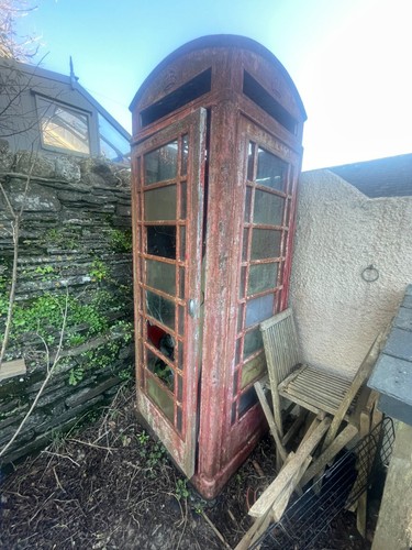 Red telephone box - telephone, kiosk