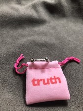 Truth Stacker Ring 925 Silver Size K Silver Flower Design