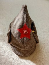 Soviet Army Cap, With Badges