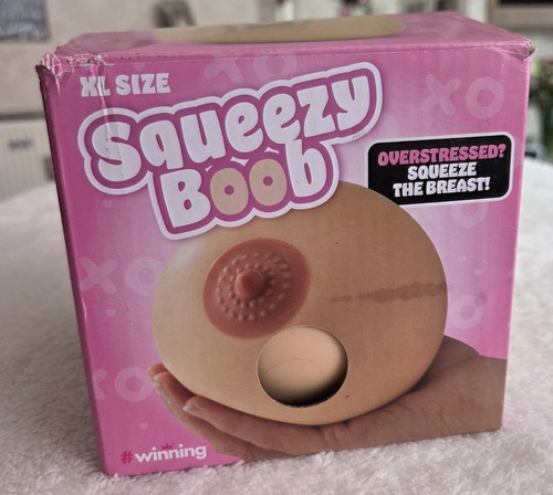 Novelty squeezy boob size - squeezy, xl