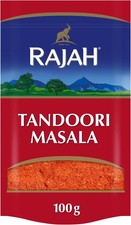 Rajah Tandoori Masala Spice Mix; 100g - For Marinades; Rubs & Curries